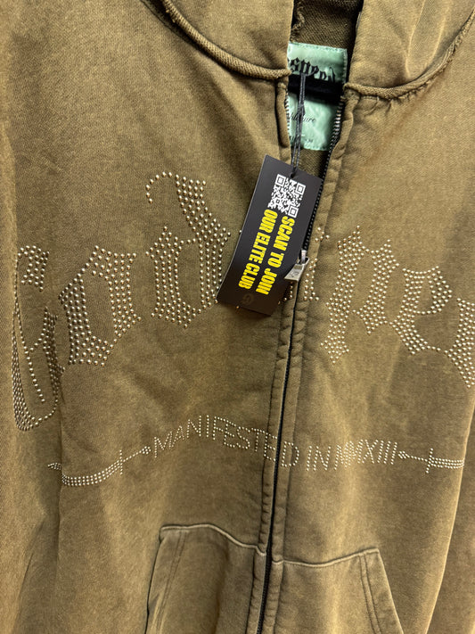 Godspeed studded zip up