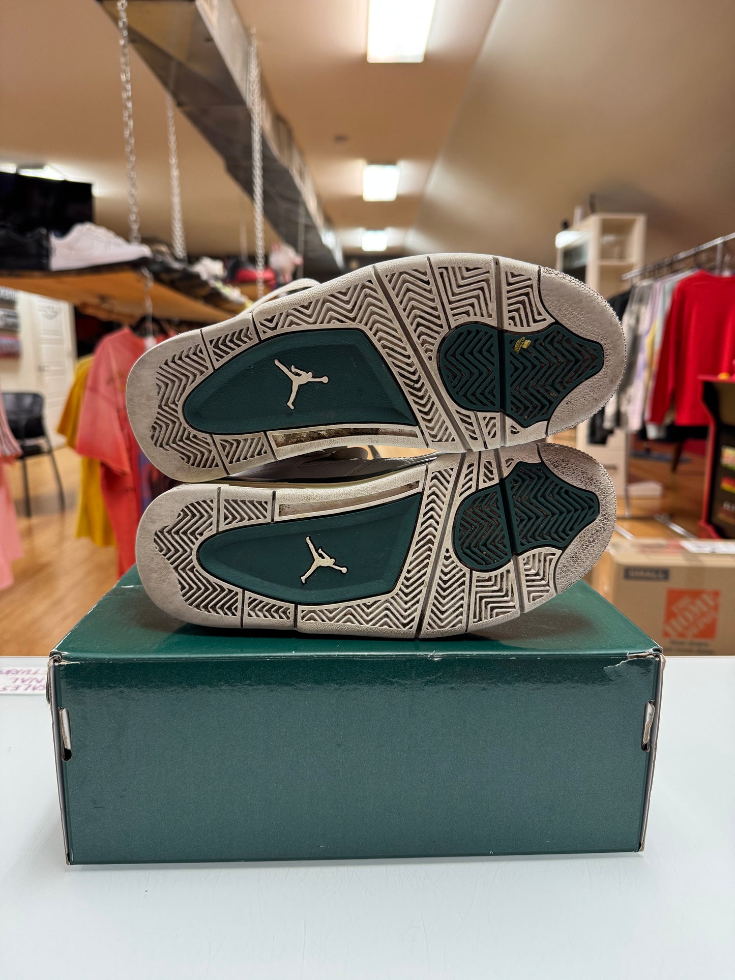Jordan 4 oxidized green