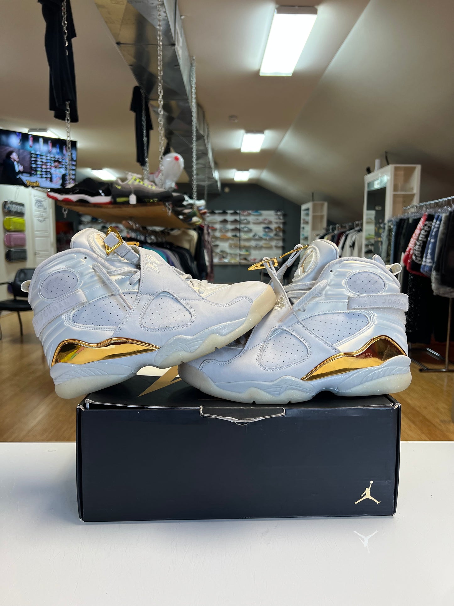 Jordan 8 Champagne