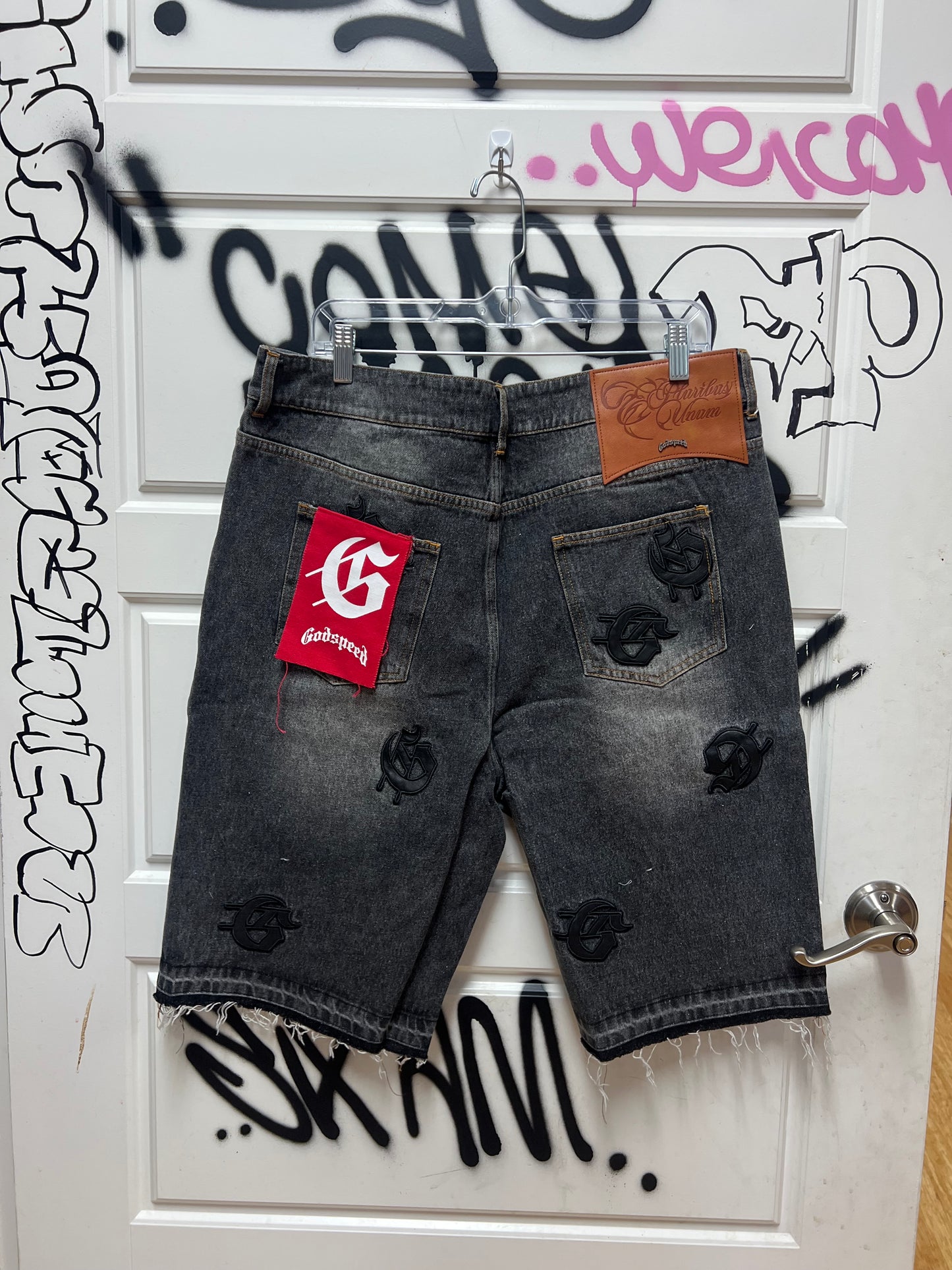 Godspeed Denim Shorts Patch