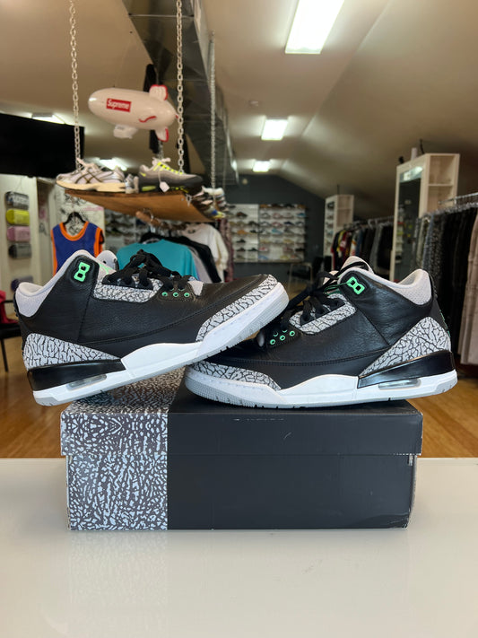 Jordan 3 Glow Green