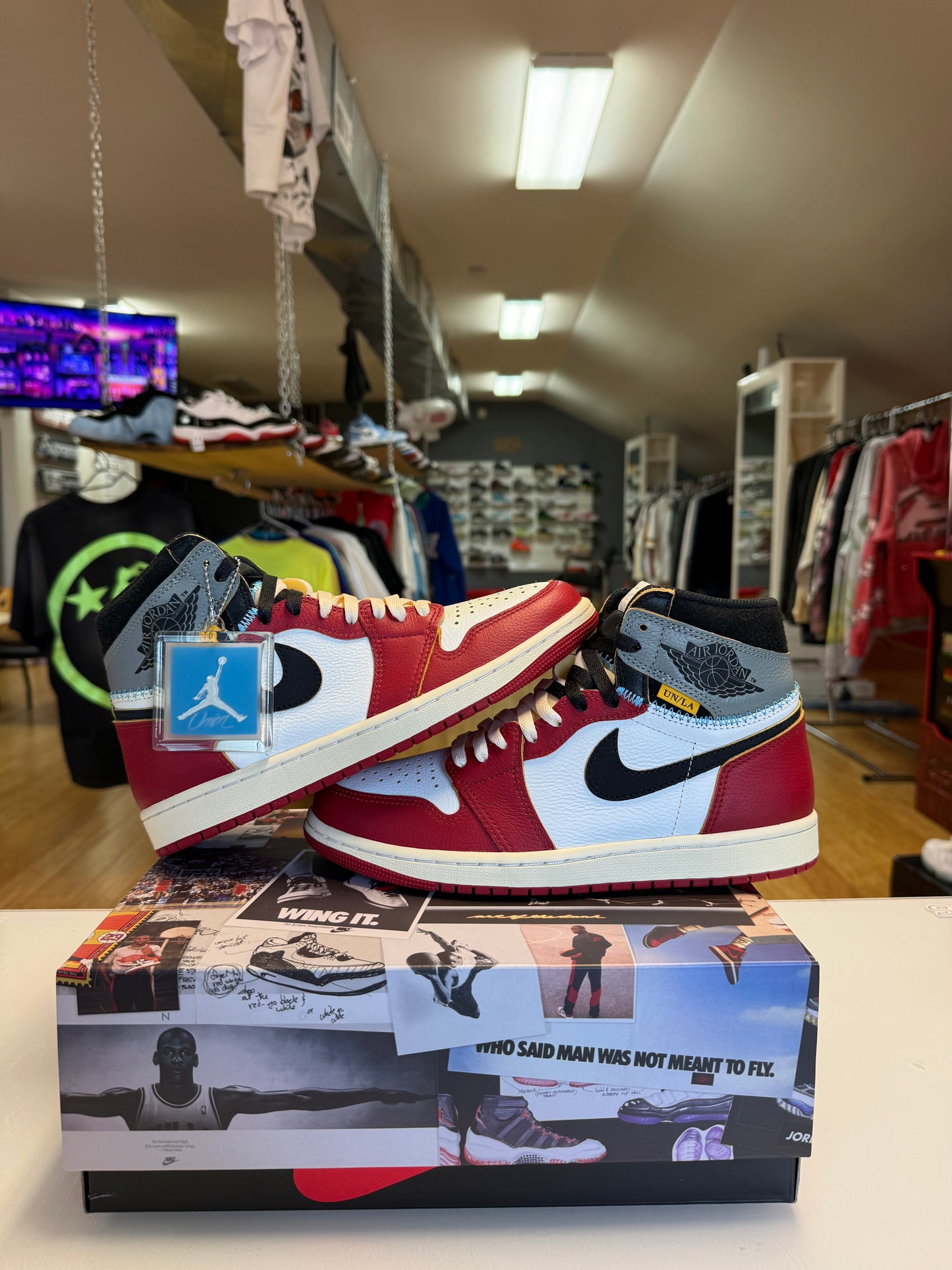 Jordan 1 union la Chicago shadow