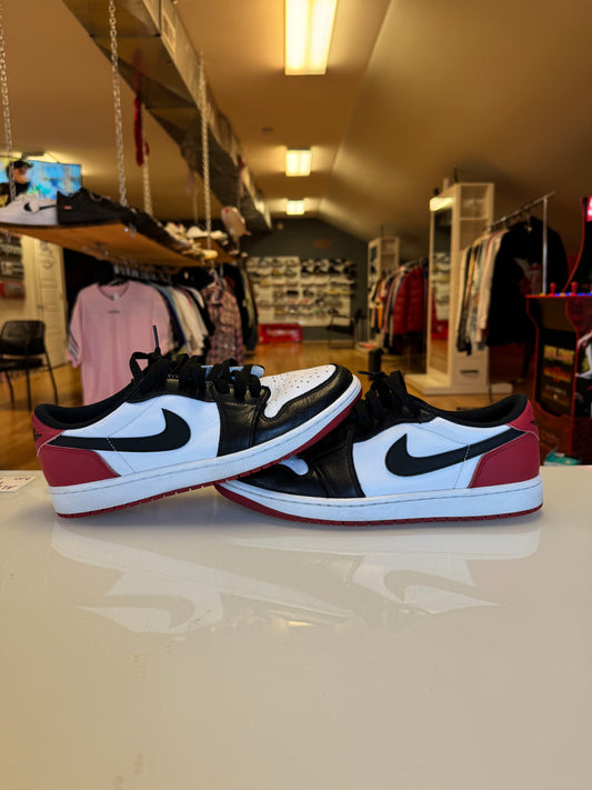 Jordan 1 Low Black Toe