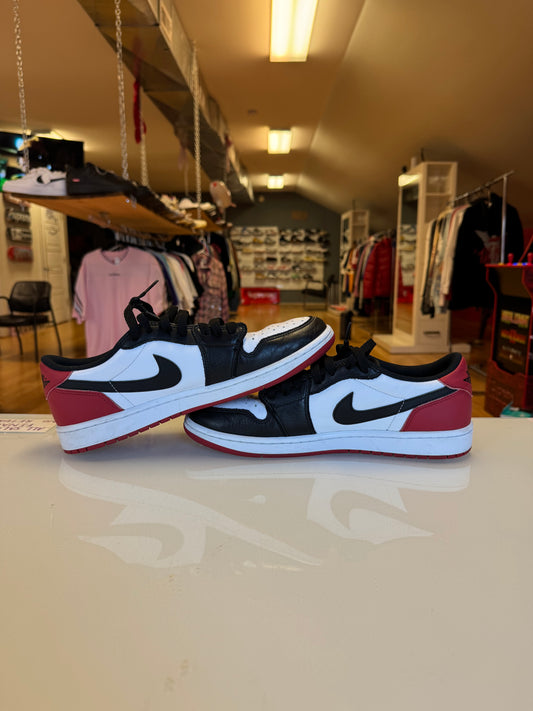 Jordan 1 Low Black Toe