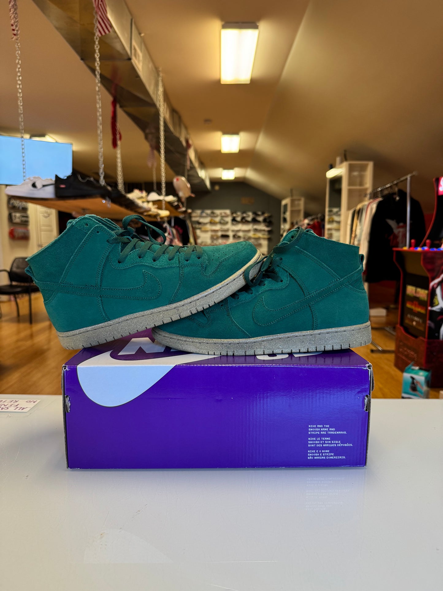 Nike Dunk SB High Green