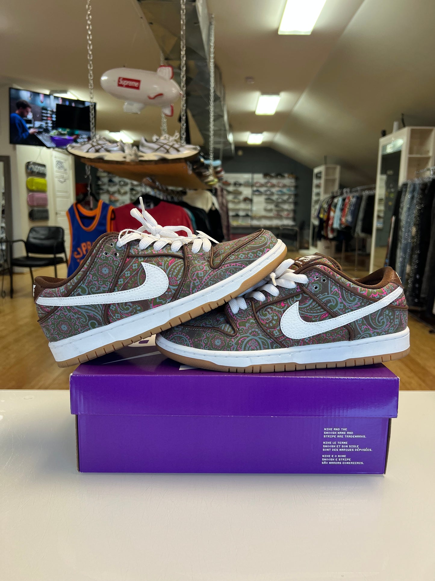 Nike Dunk SB Paisley Brown