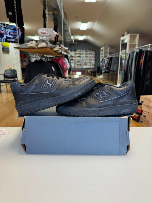 New balance 550 triple black