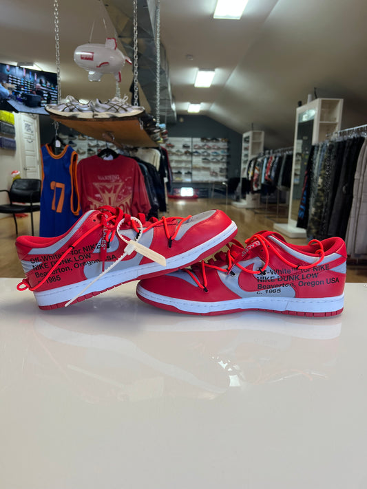 Nike Dunk Off White University Red