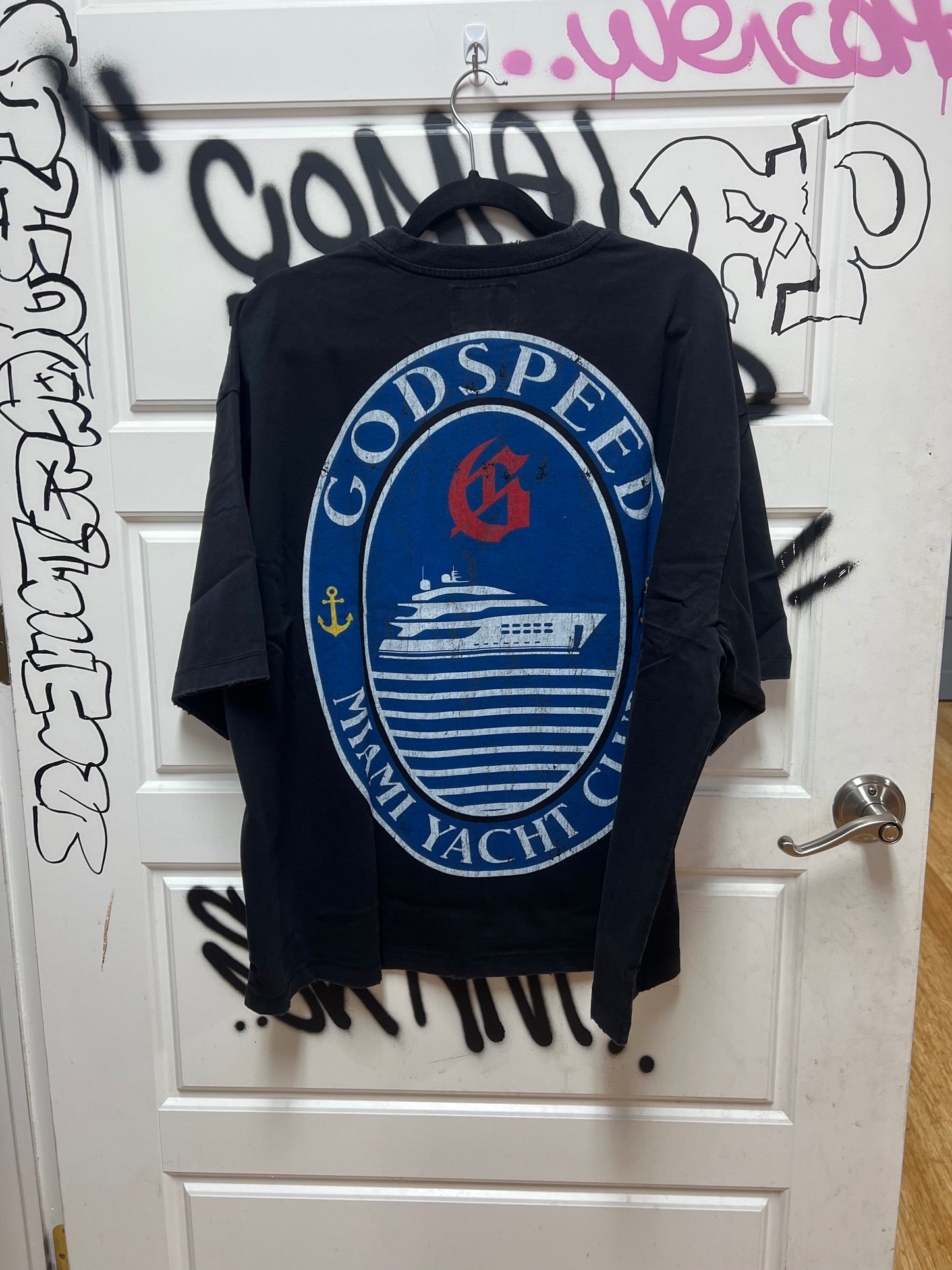Godspeed Miami Yacht Club Tee