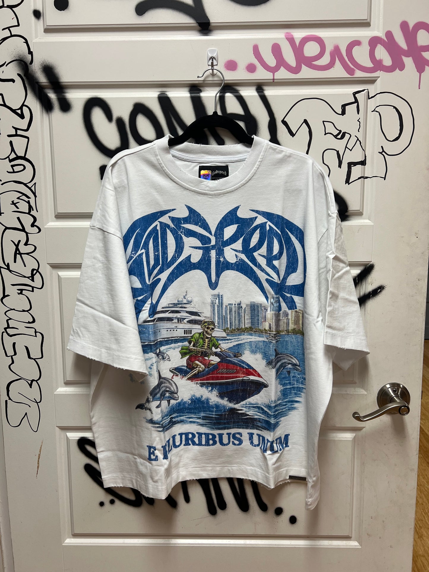 Godspeed Miami Yacht Club Tee