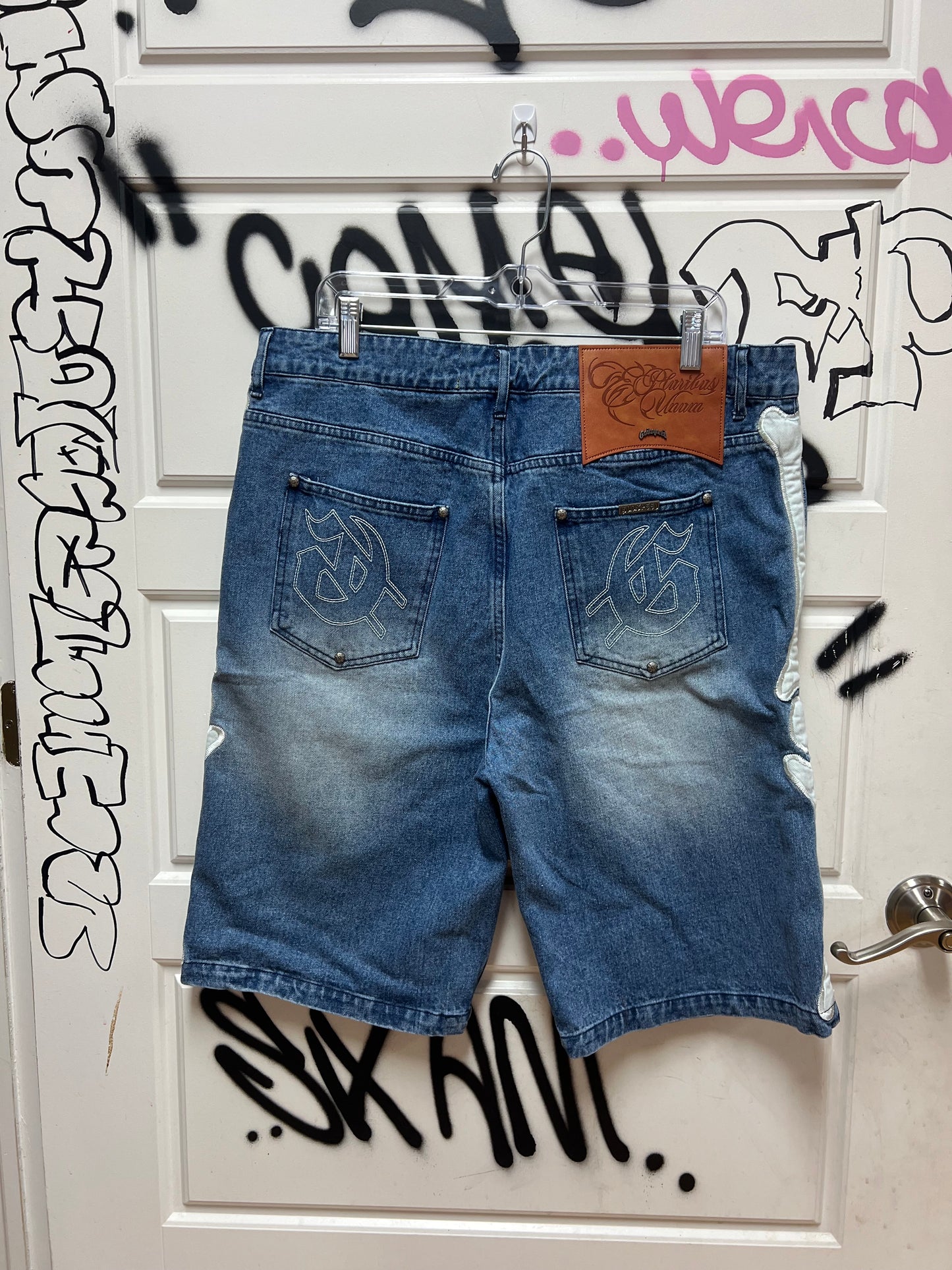 Godspeed Denim Shorts Bones