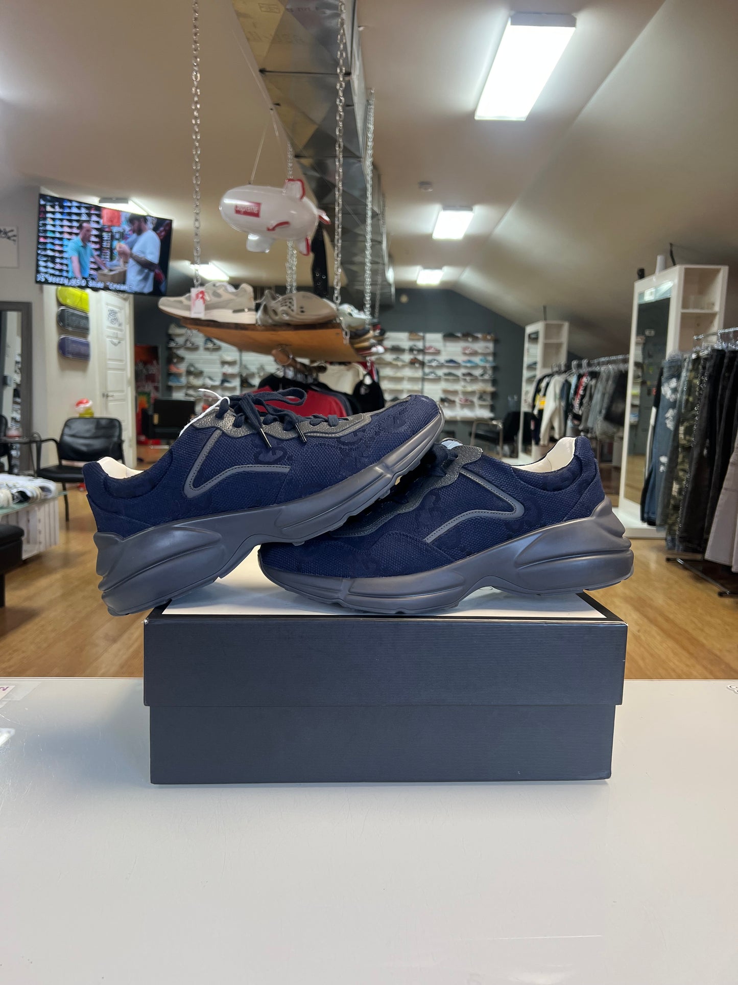 Gucci Rhyton Blue Maxi