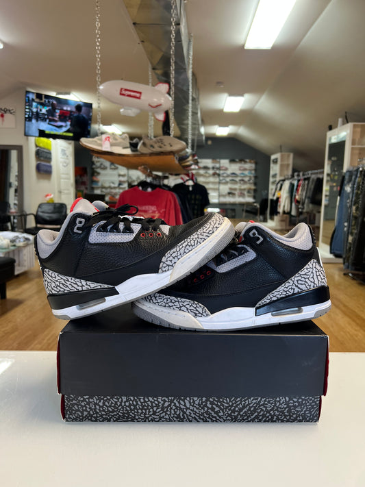 Jordan 3 Black Cement 2018