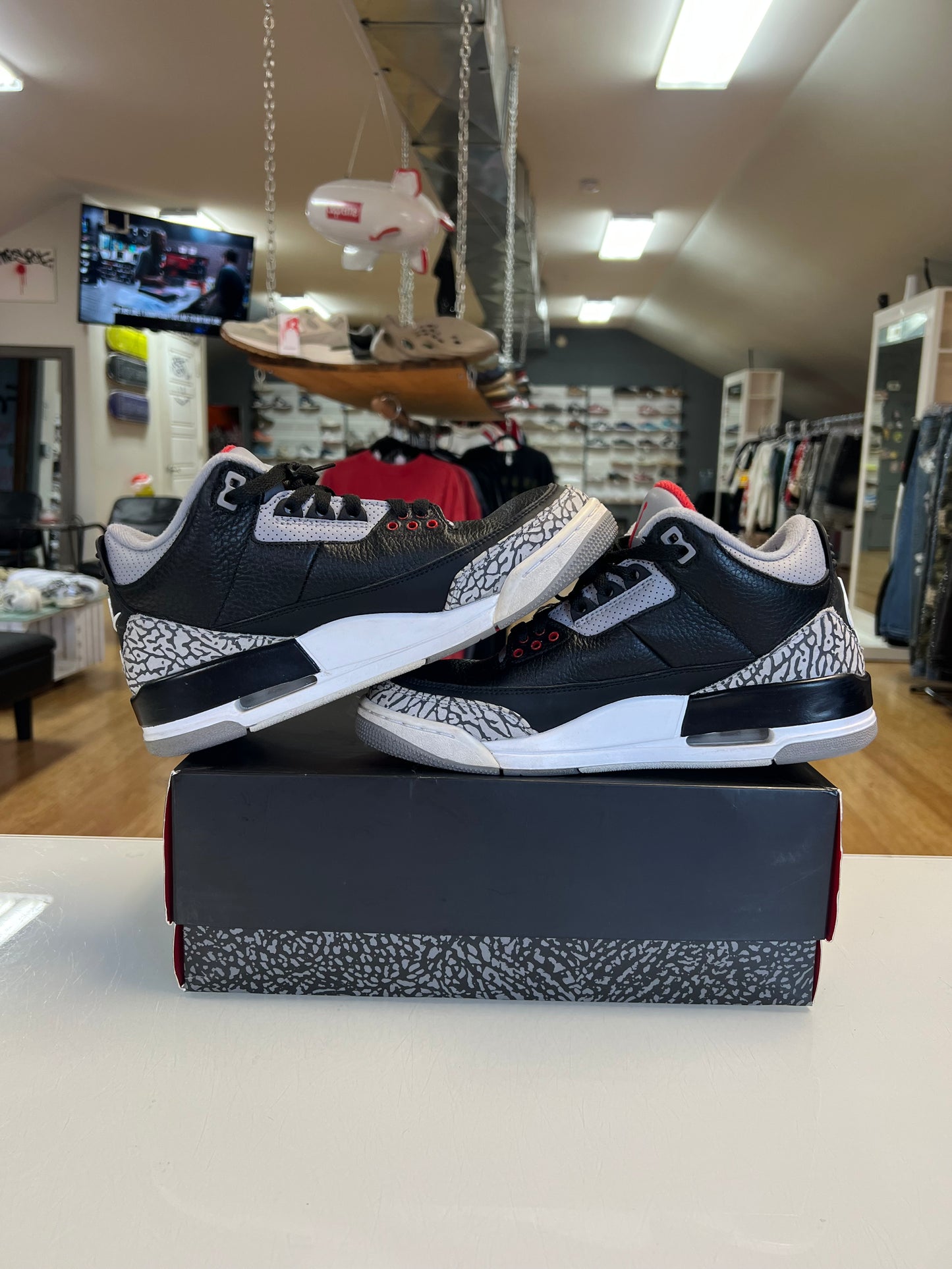 Jordan 3 Black Cement 2018