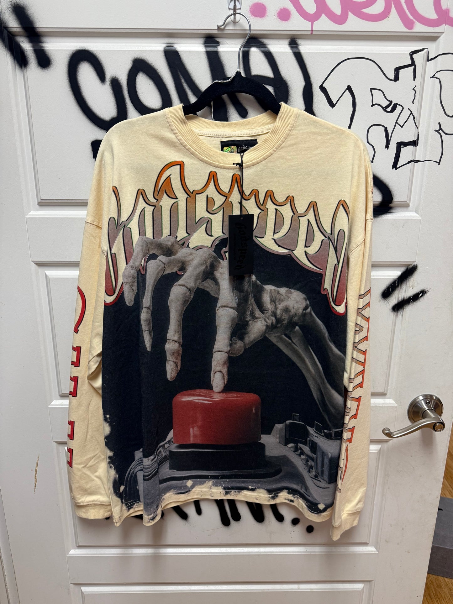 Godspeed Red Button Long Sleeve