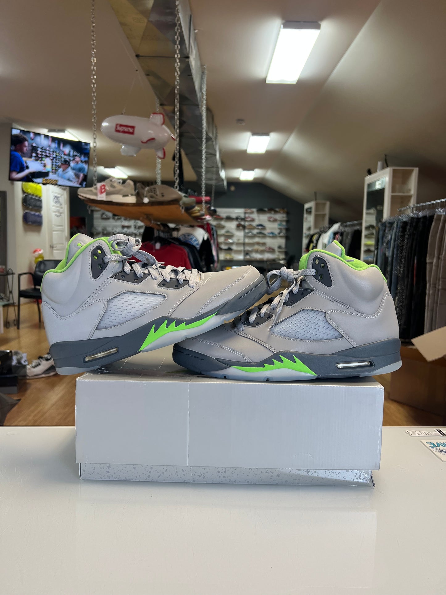 Jordan 5 Green Bean