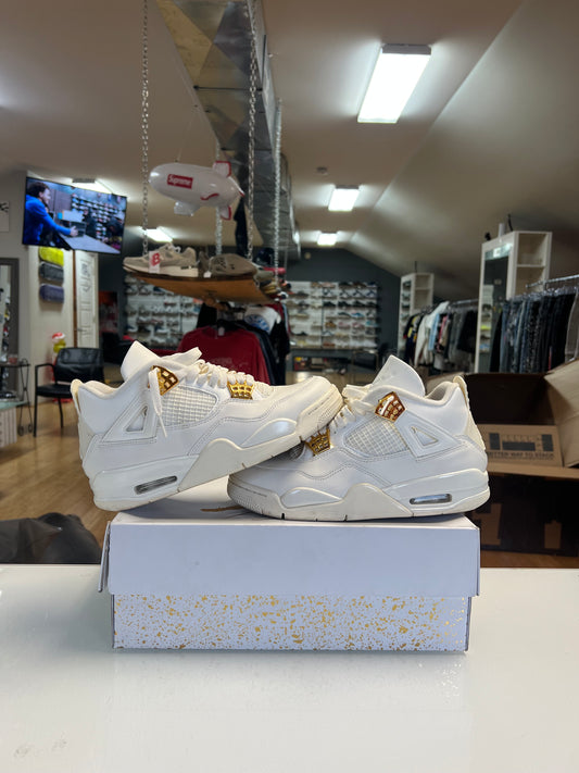 Jordan 4 Metallic Gold