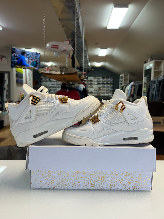 Jordan 4 Metallic Gold