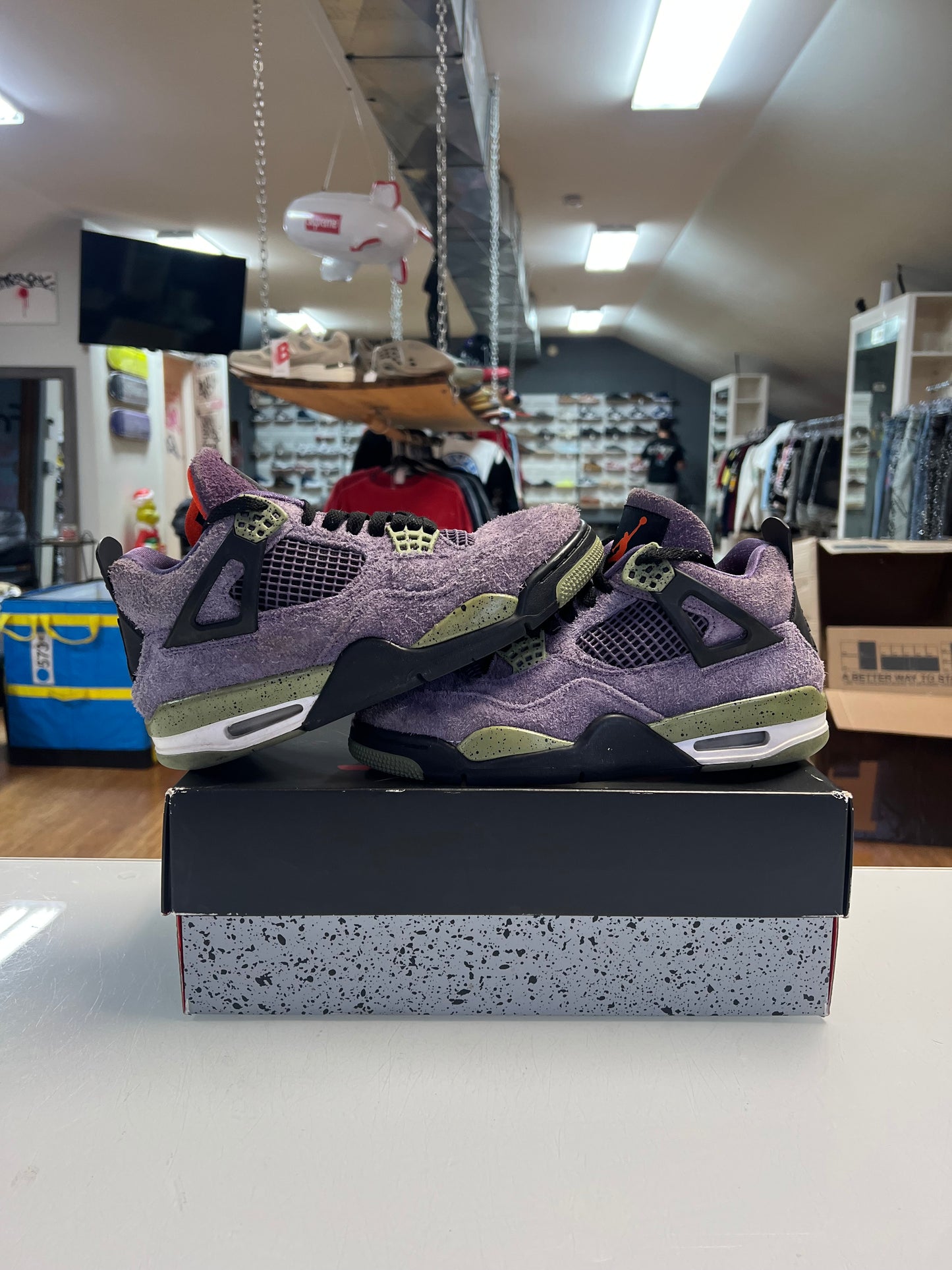 Jordan 4 Purple Canyon