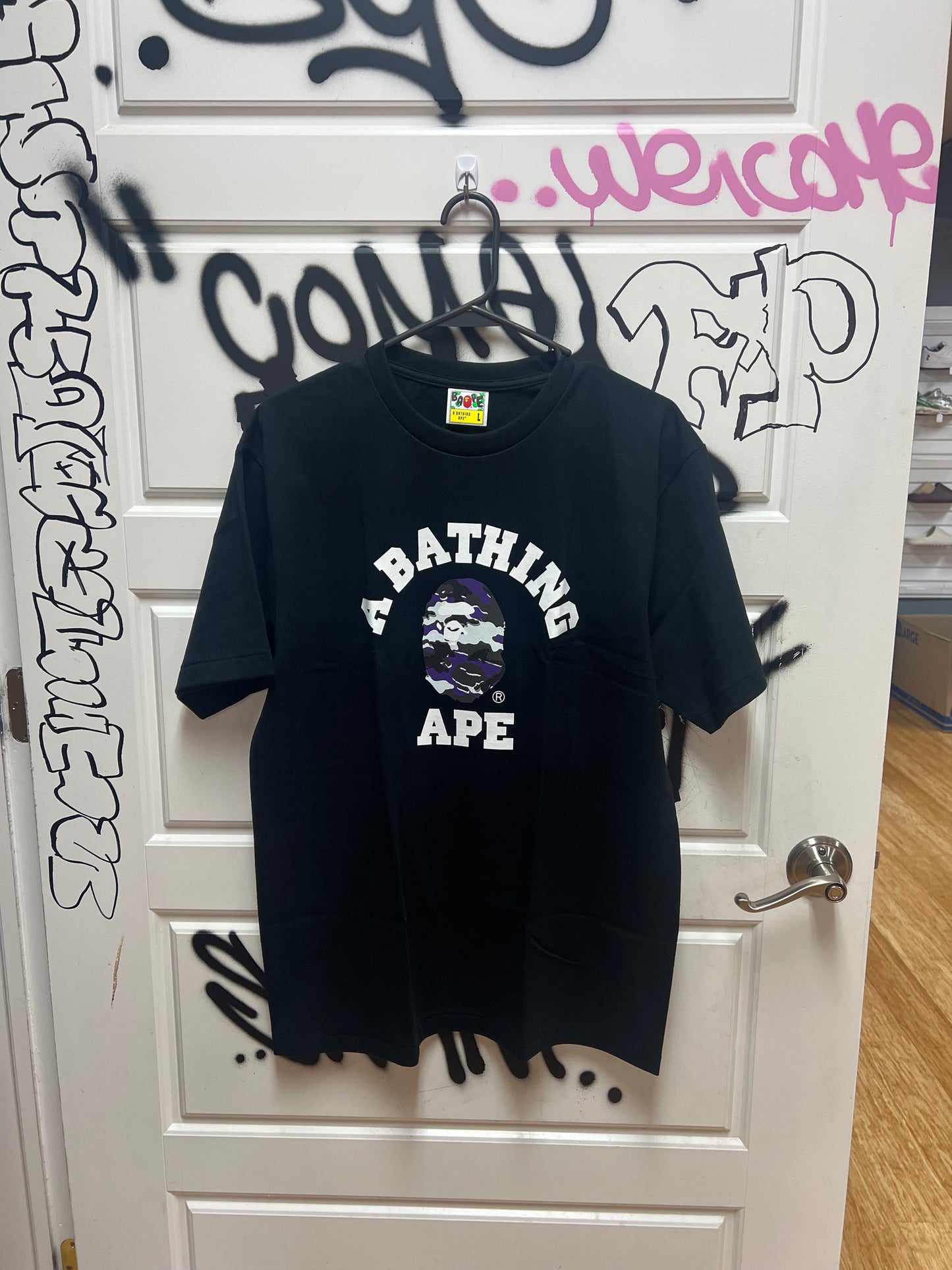 Bape Purple Camo Tee