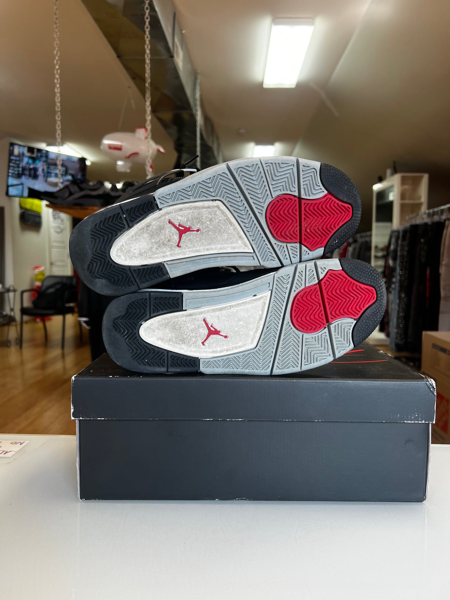 Jordan 4 Black Canvas