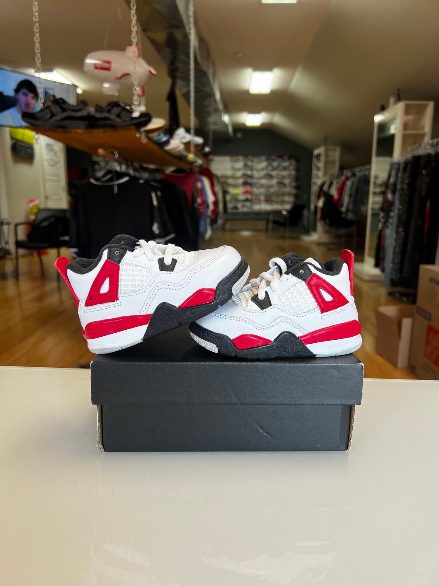 Jordan 4 Red Cement
