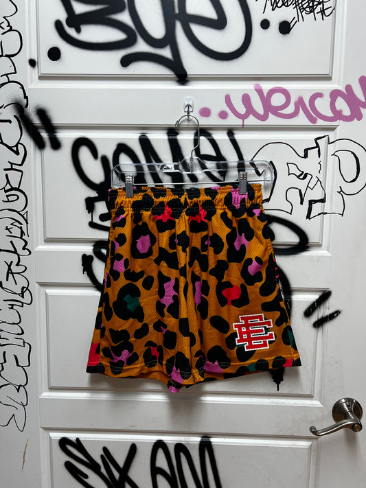 Eric Emanuel Cheetah Print Shorts