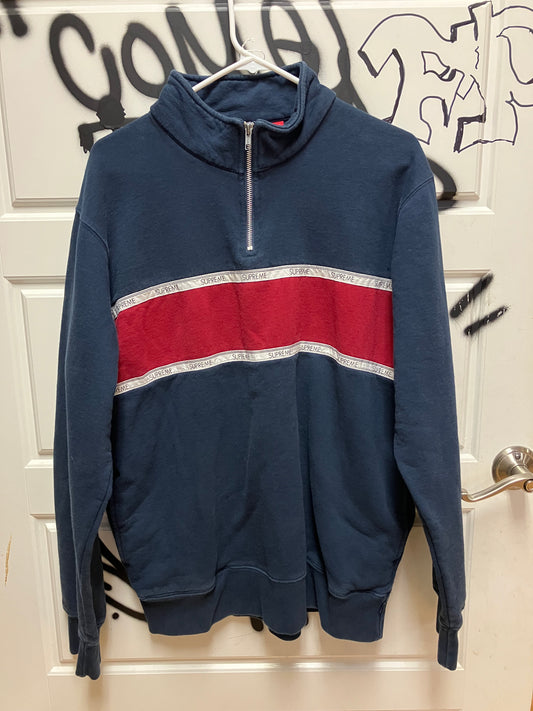 Supreme half zip