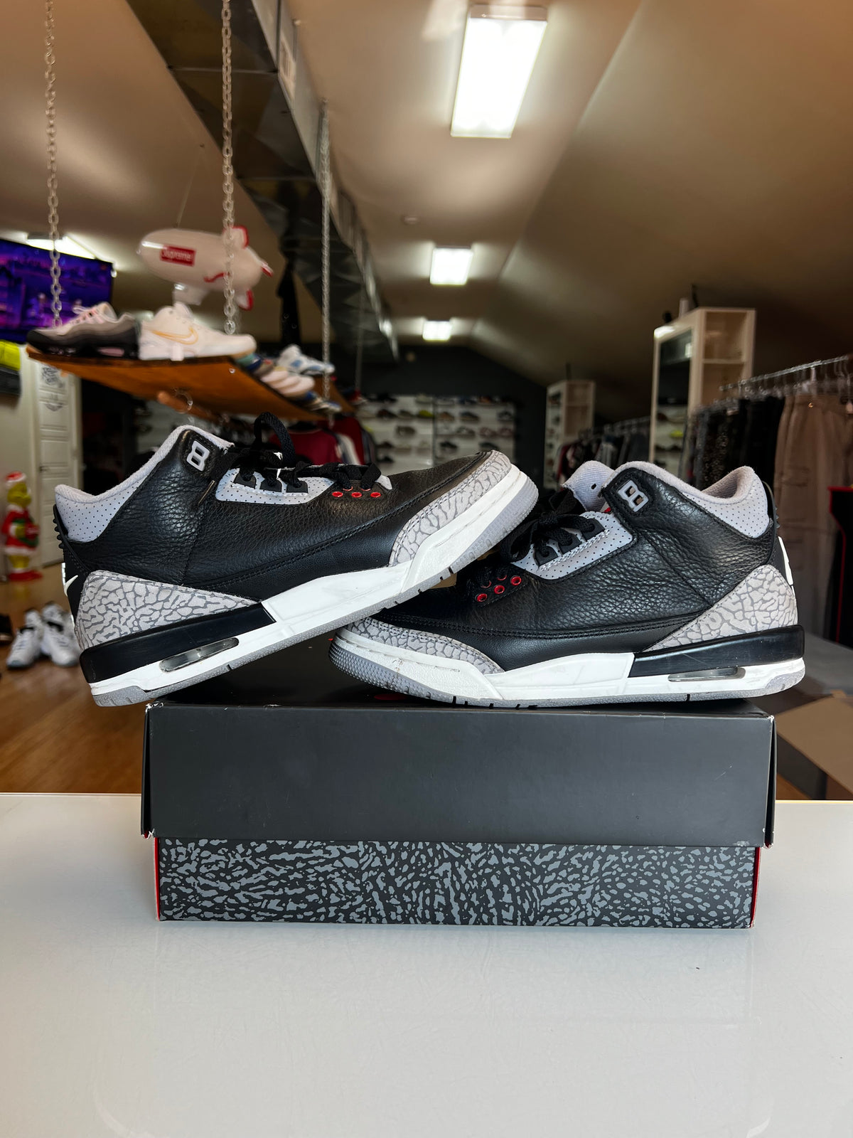 Jordan 3 Black Cement