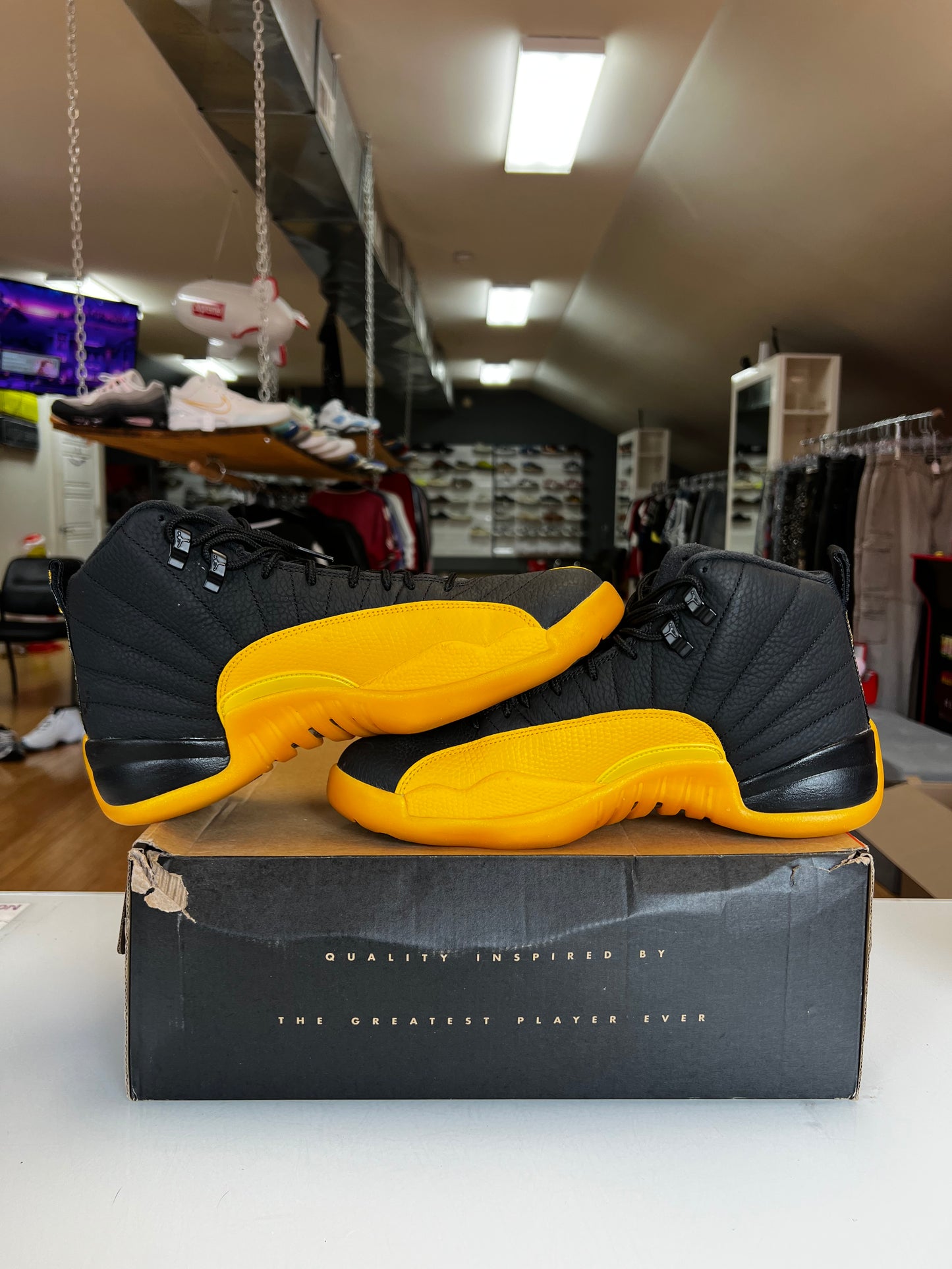 Jordan 12 University Gold