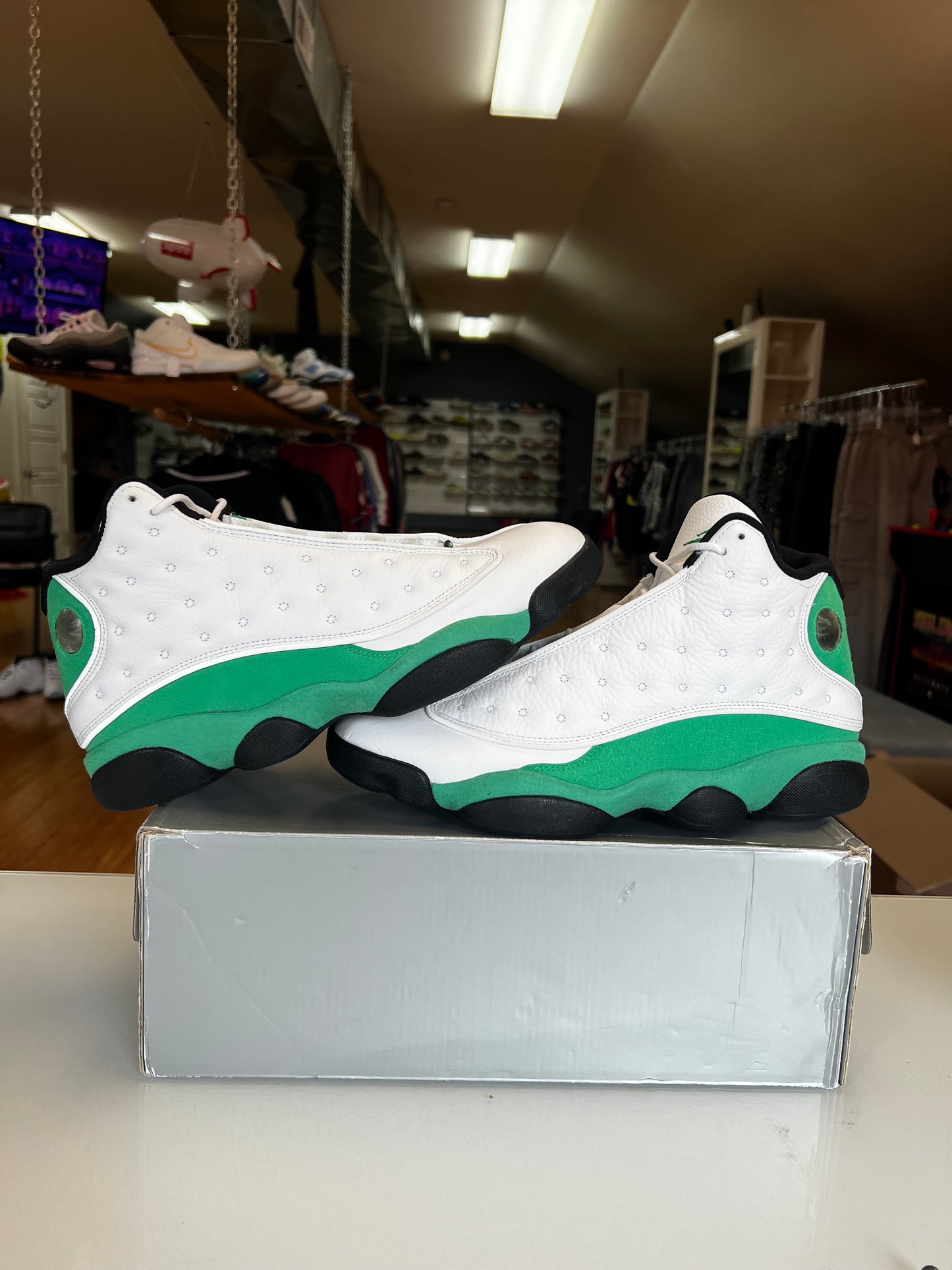 Jordan 13 Lucky Green