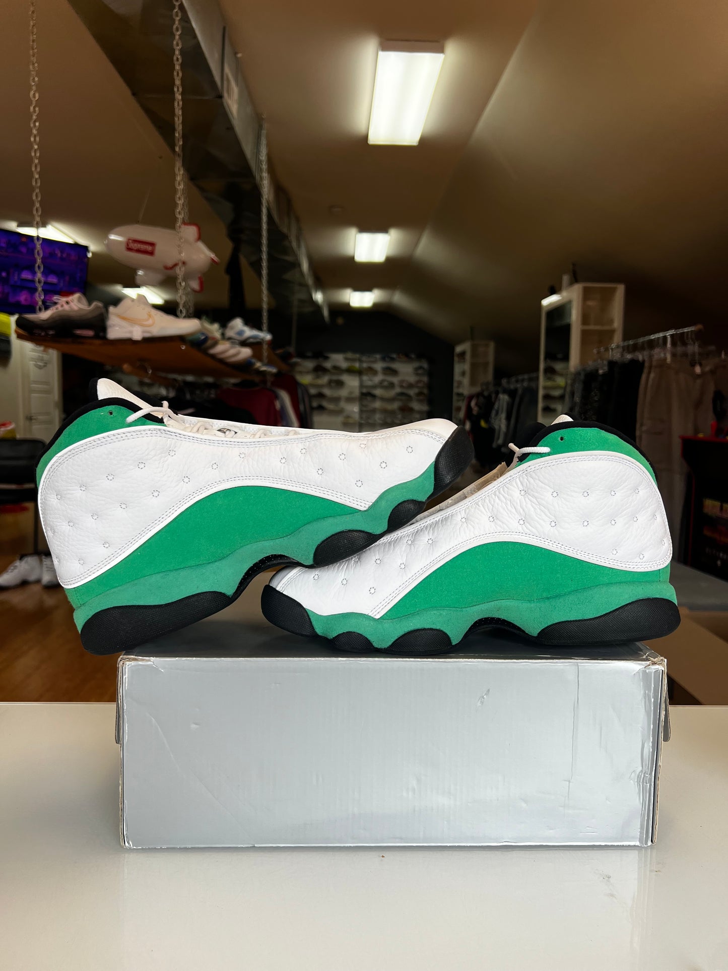 Jordan 13 Lucky Green