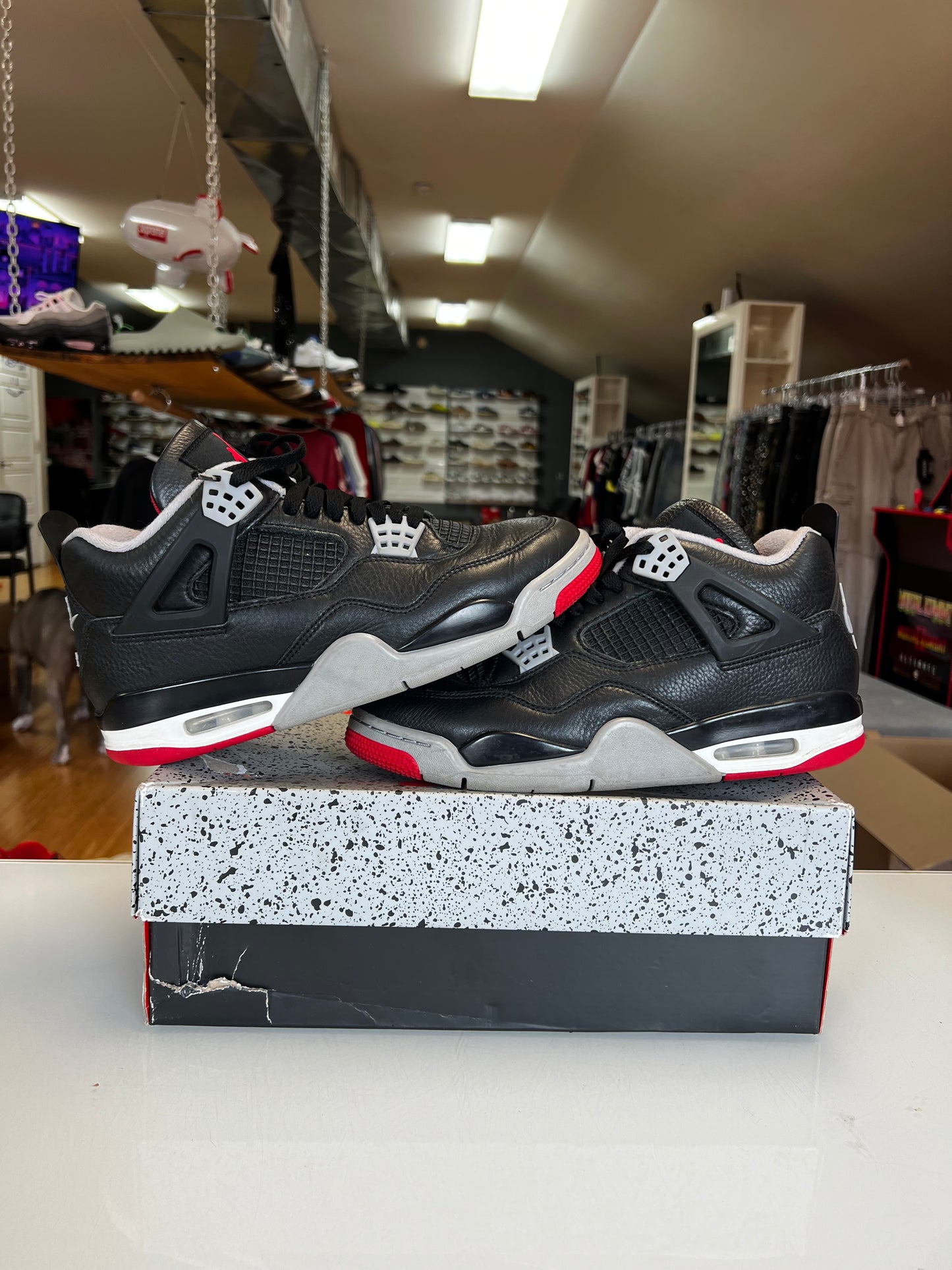 Jordan 4 Bred Reimagined