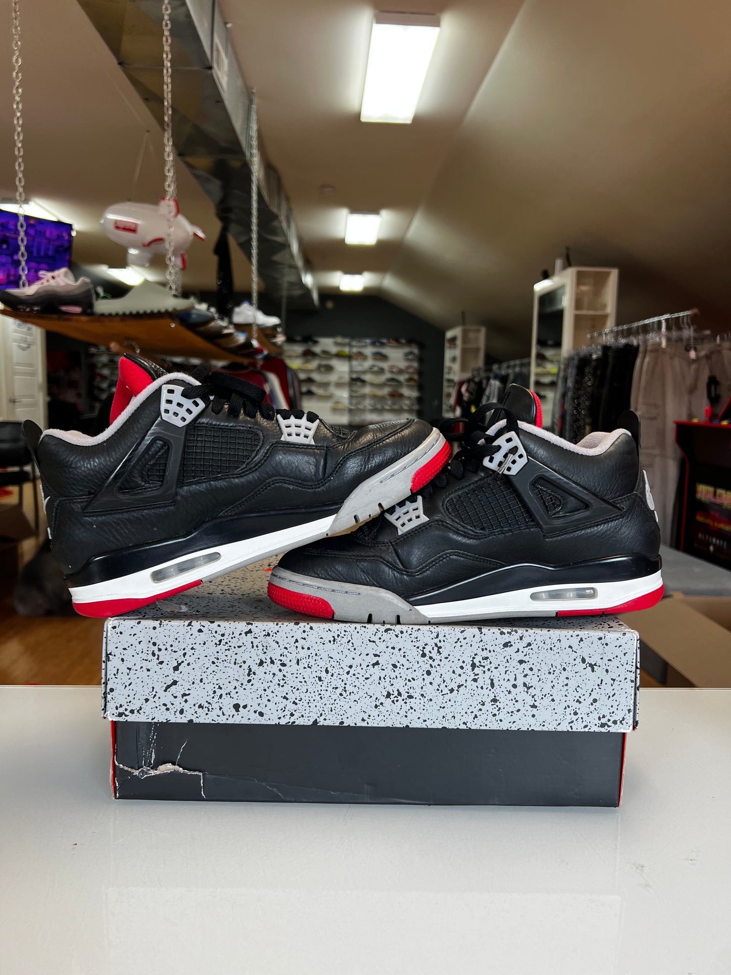 Jordan 4 Bred Reimagined