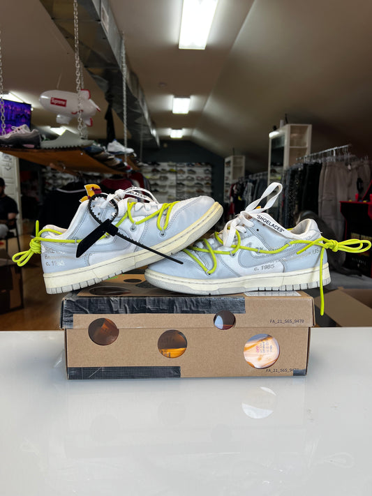 Nike Dunk Off White Lot 8/50