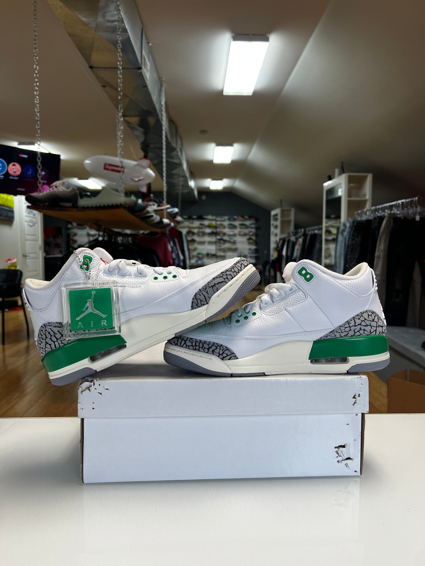 Jordan 3 Lucky Green