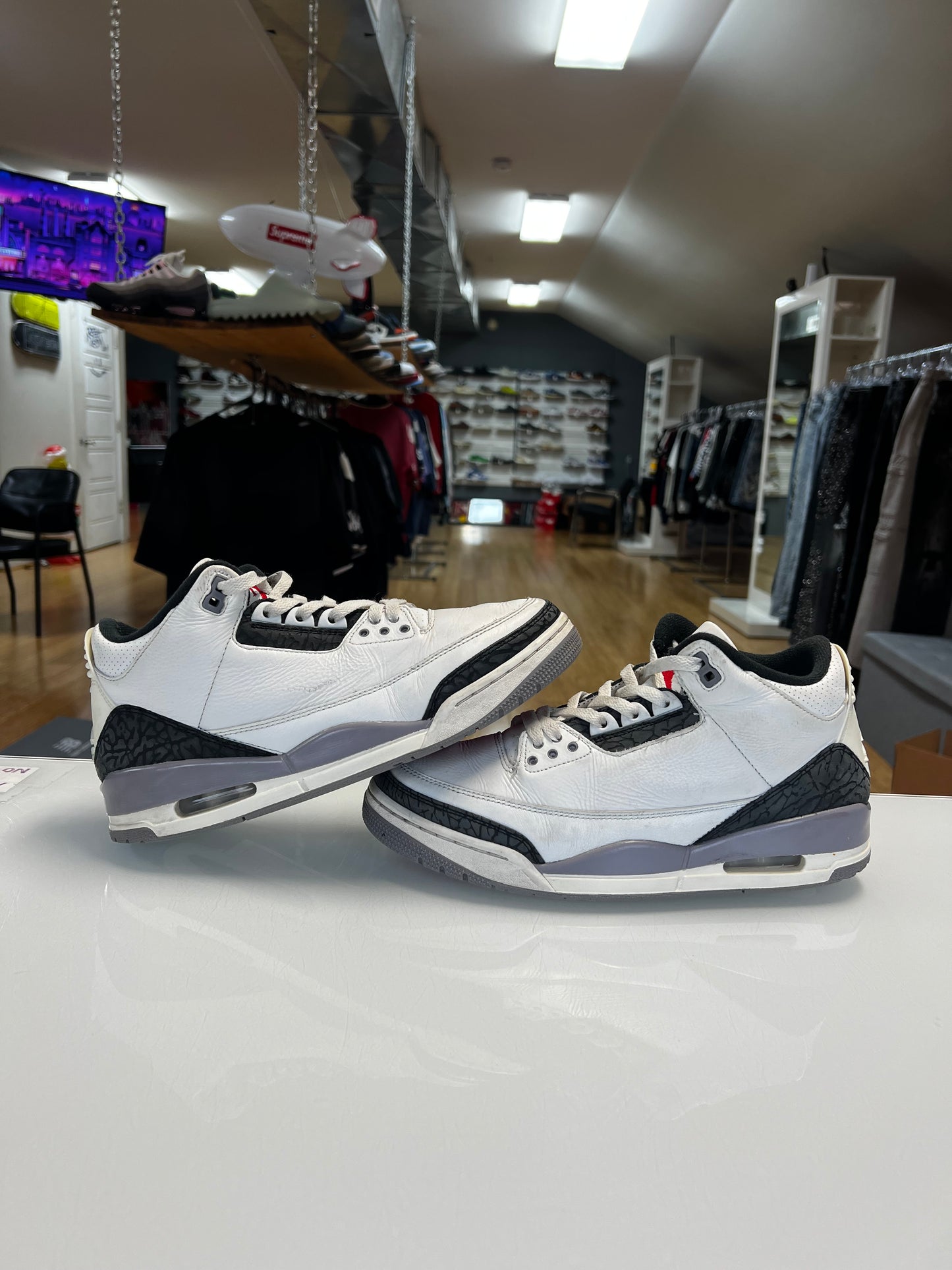 Jordan 3 Cement White
