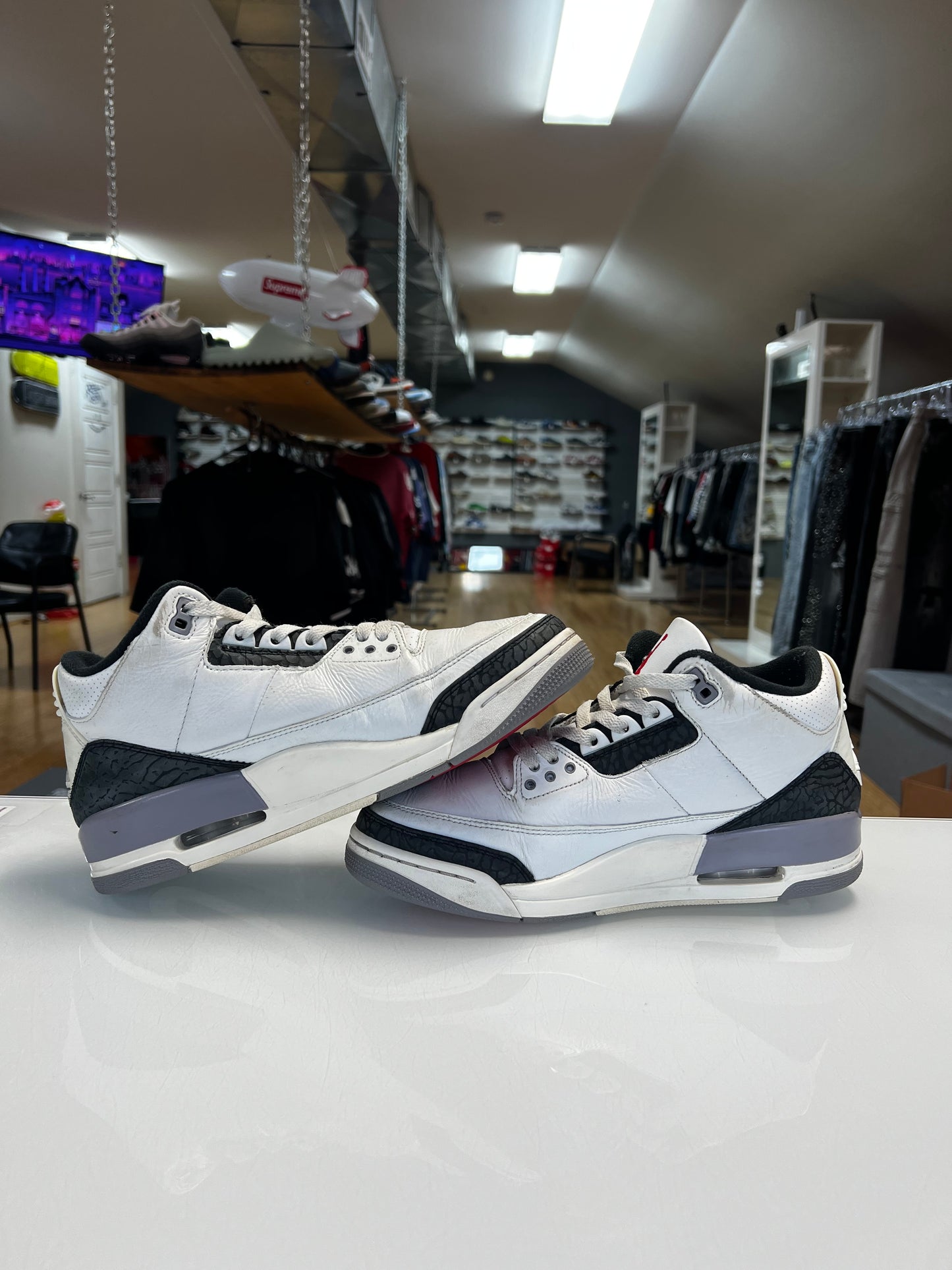 Jordan 3 Cement White