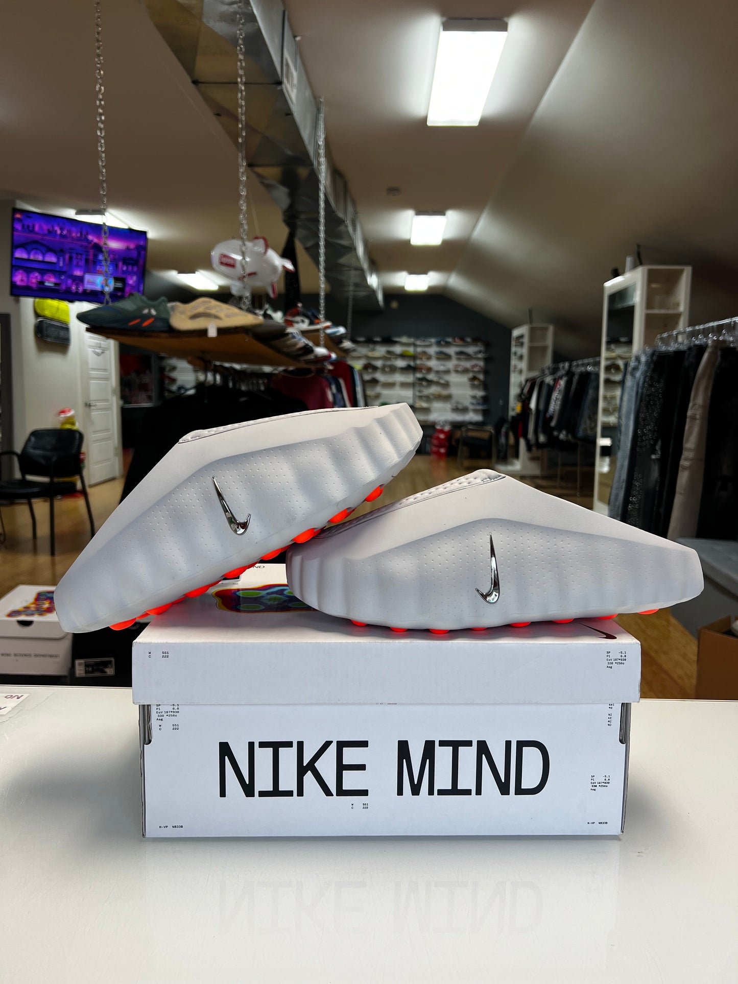 Nike Mind 001 Slide Smoke Grey