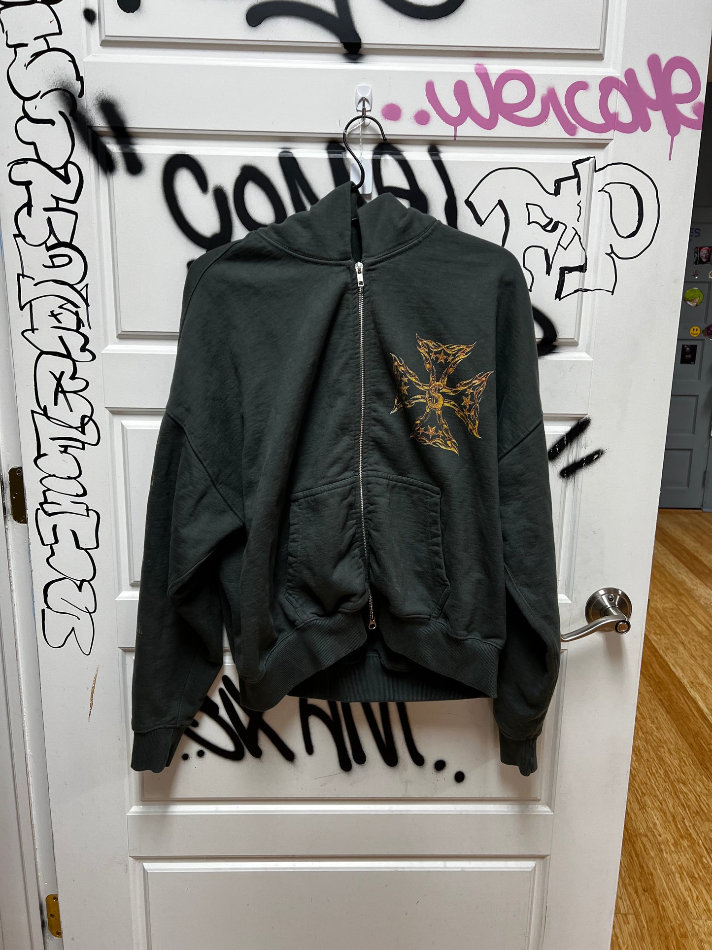 Saints Savior Zip Up Hoodie