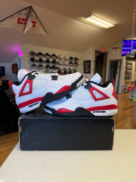 Jordan 4 red cement