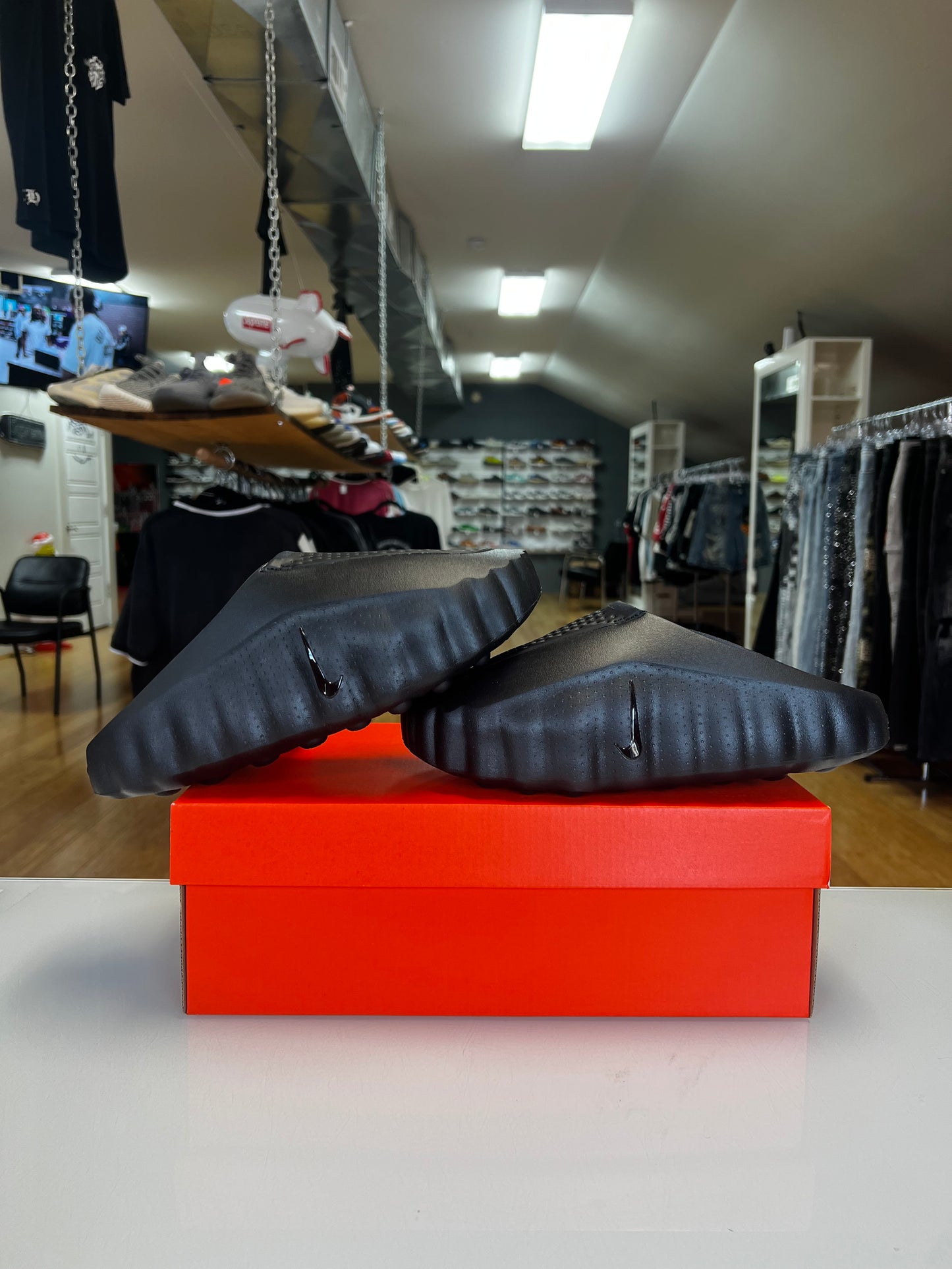 Nike Mind 001 Slide Triple Black