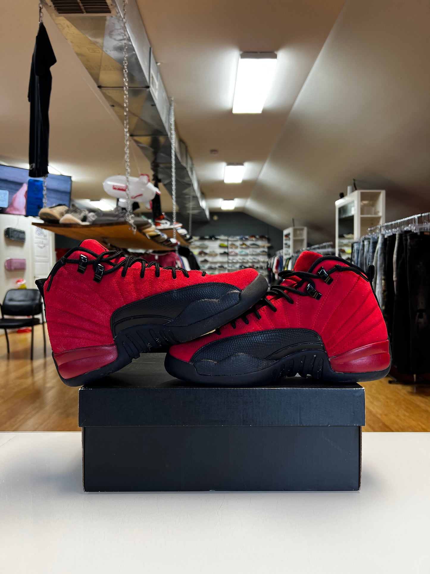 Jordan 12 Reverse Flu Game