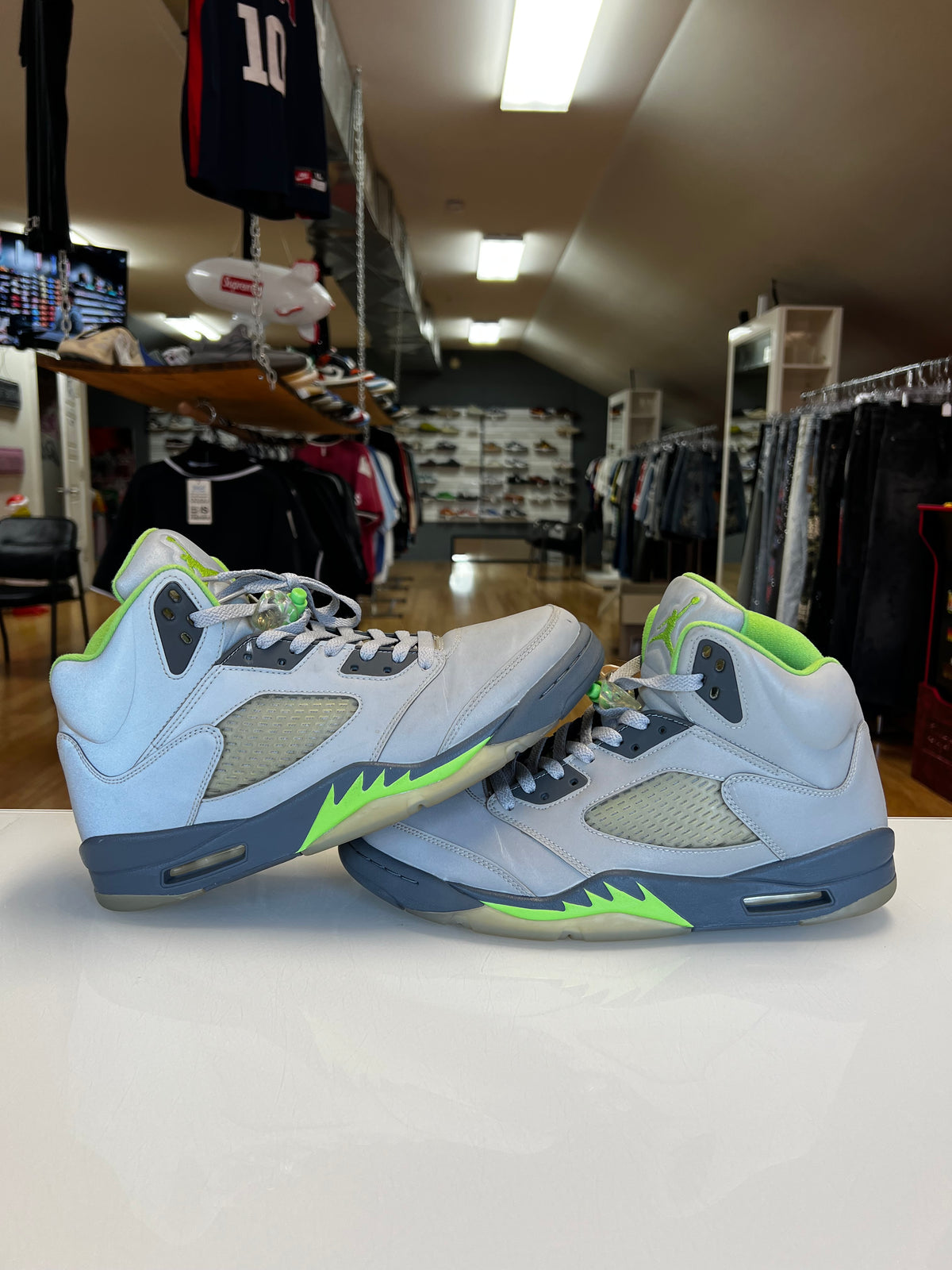 Jordan 5 Green Bean