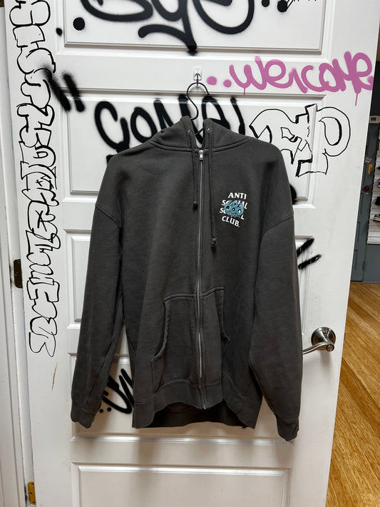 Anti Social Social Club Zip Up Hoodie