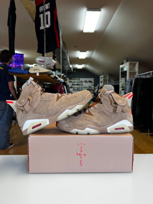 Jordan 6 Travis Scott British Khaki
