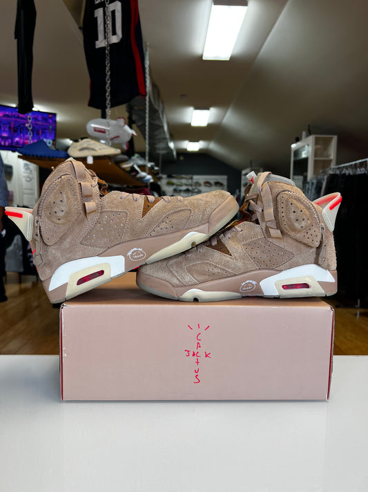 Jordan 6 Travis Scott British Khaki