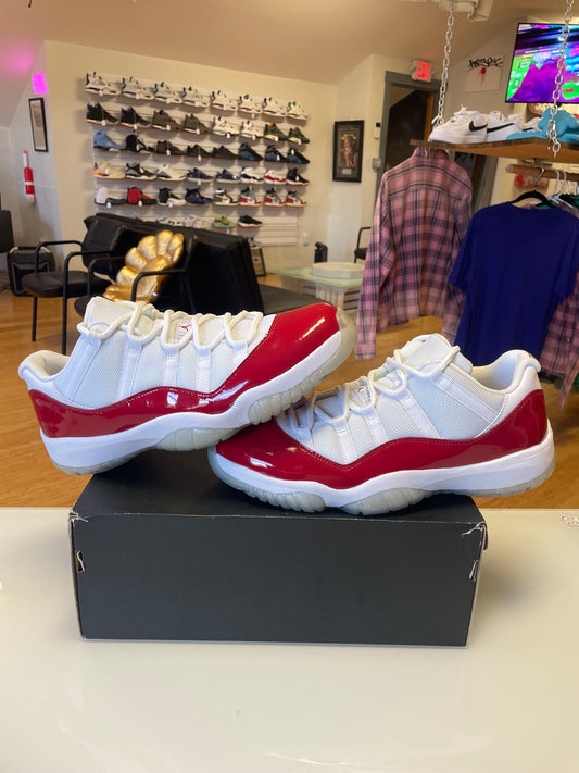 Jordan 11 Low Cherry