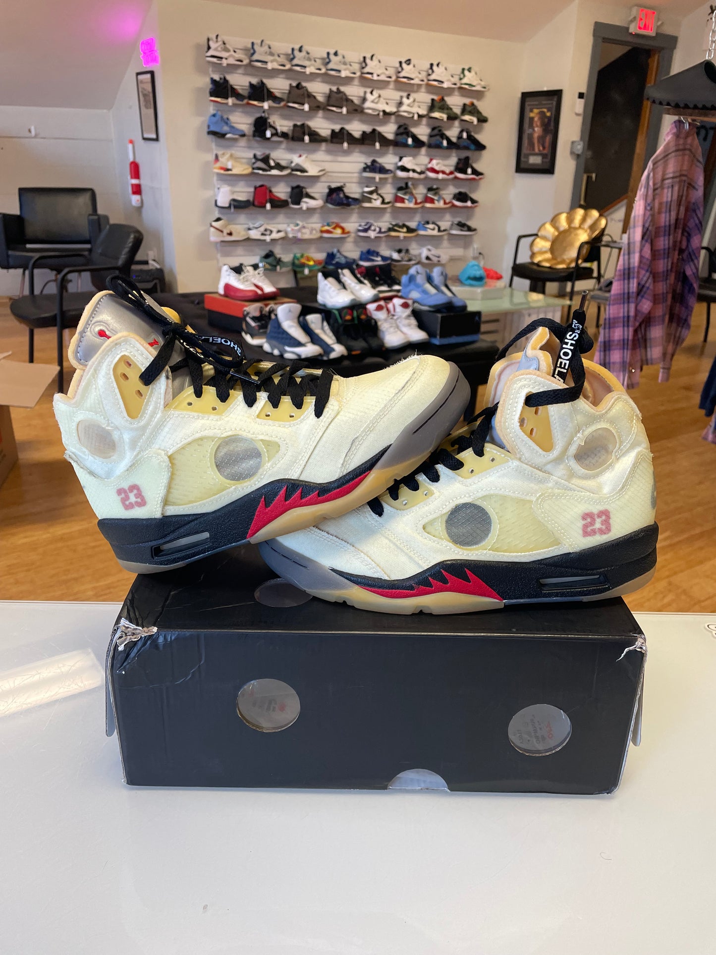 Jordan 5 Off White Sail