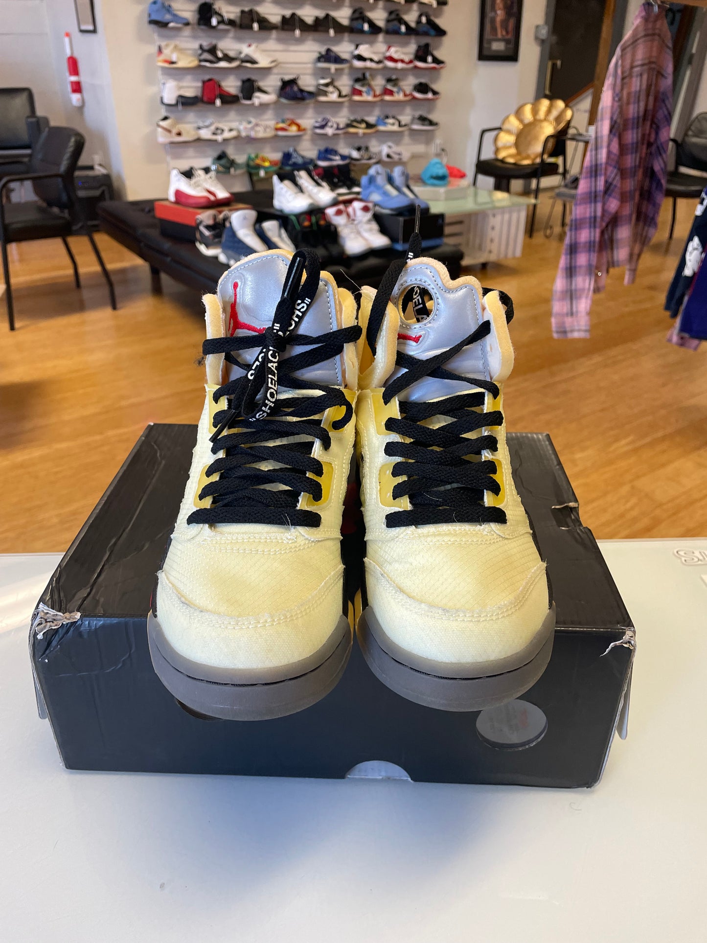 Jordan 5 Off White Sail